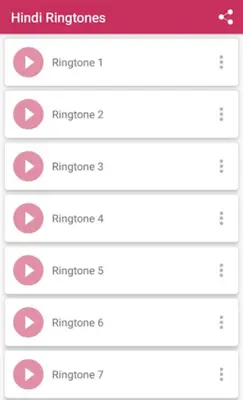 Hindi Ringtones android App screenshot 0